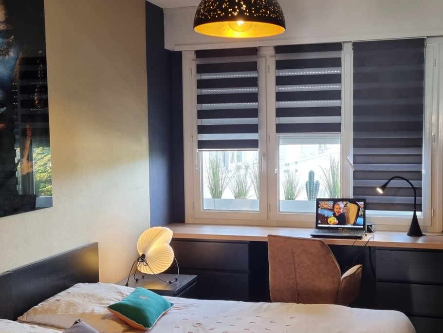 chambre sur jardin avec salle d'eau privative
