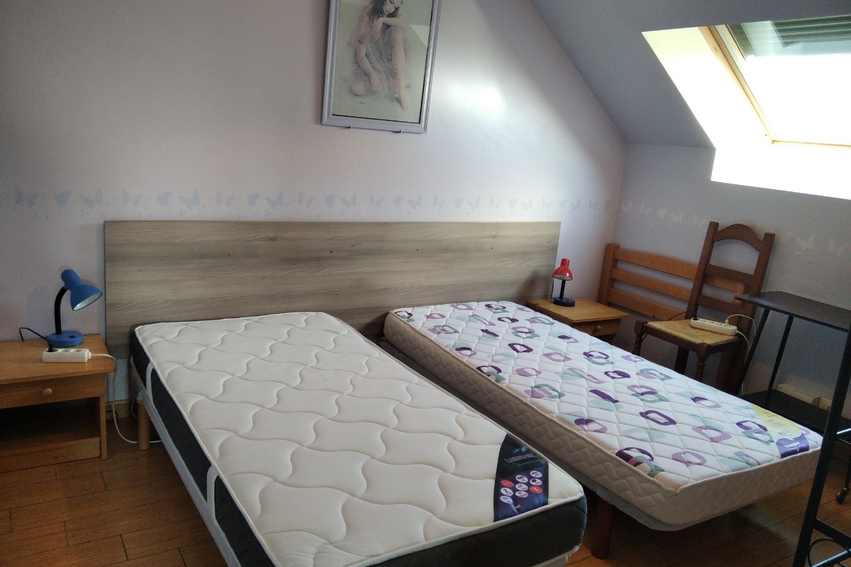 Chambre NORD : 2 lits 190/90.