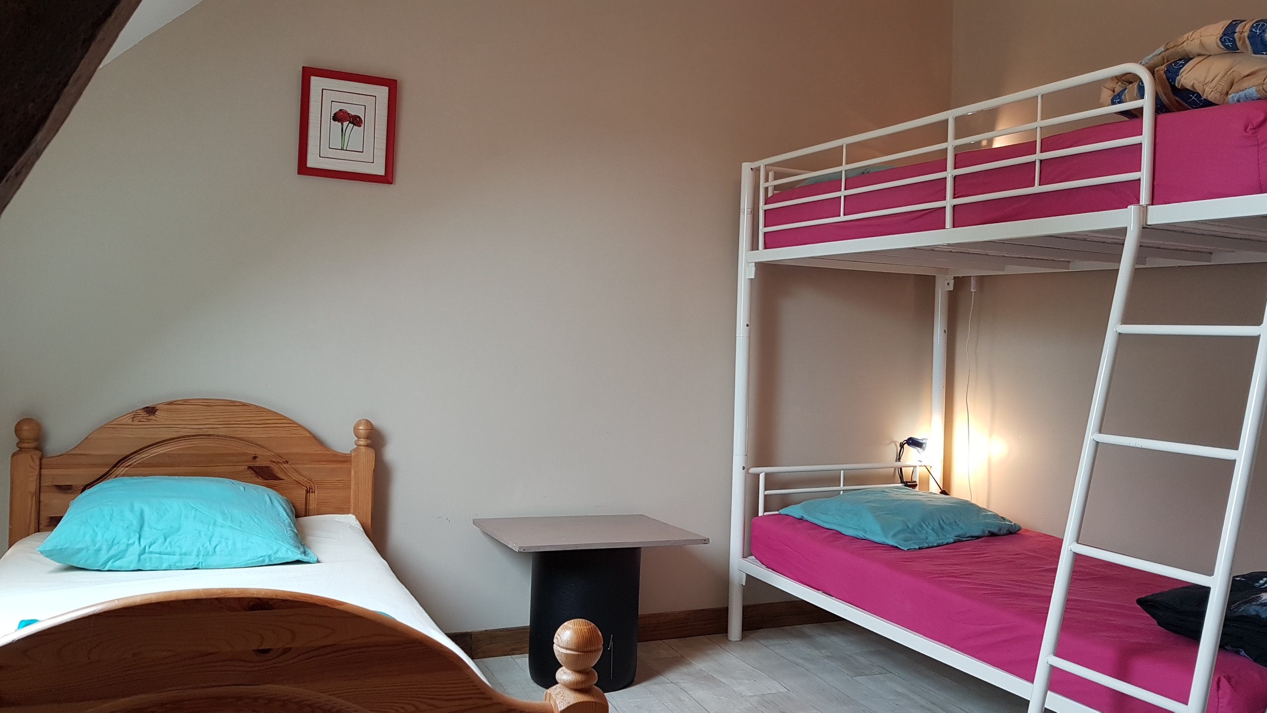 Chambre 4 lits