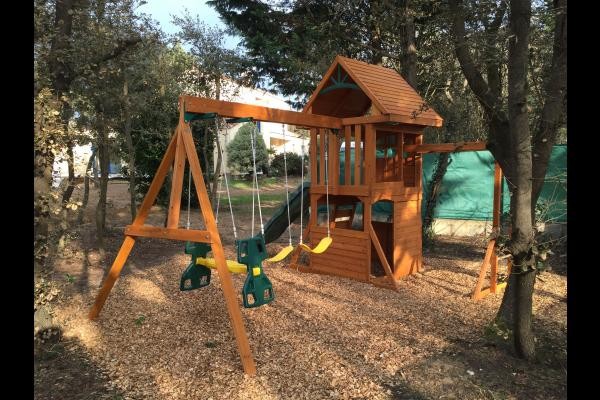 Portique de jeux enfants