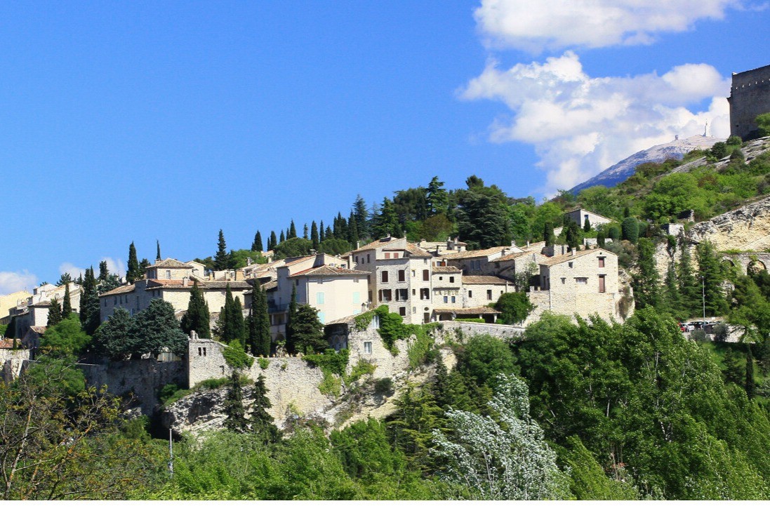 Vue sur Vaison la Romaine ©A.Hocquel/VPA
