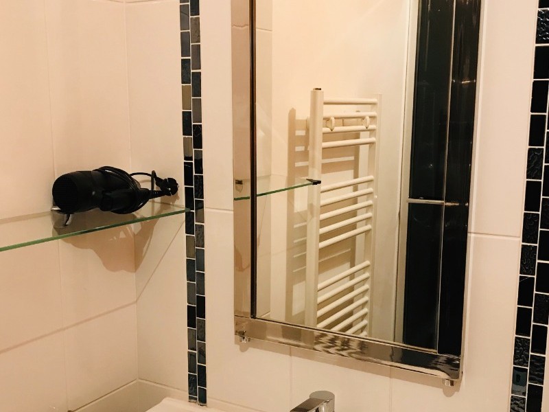 Shower room adjoining bedroom 1: Ground floor