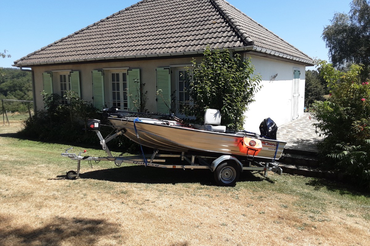Bateau pour la pêche