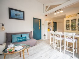 Salon/kitchenette commun