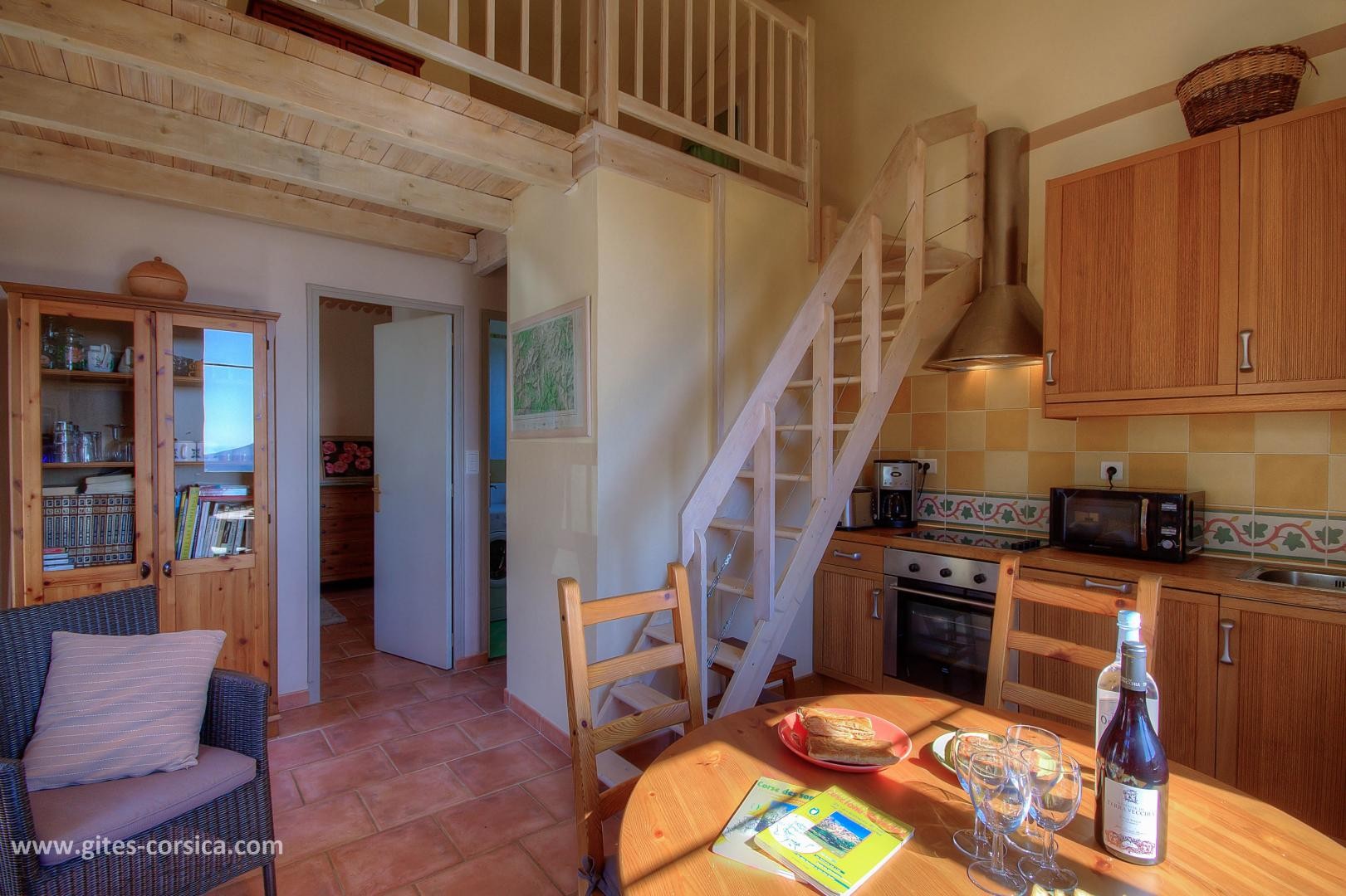 Accès espace mansardé