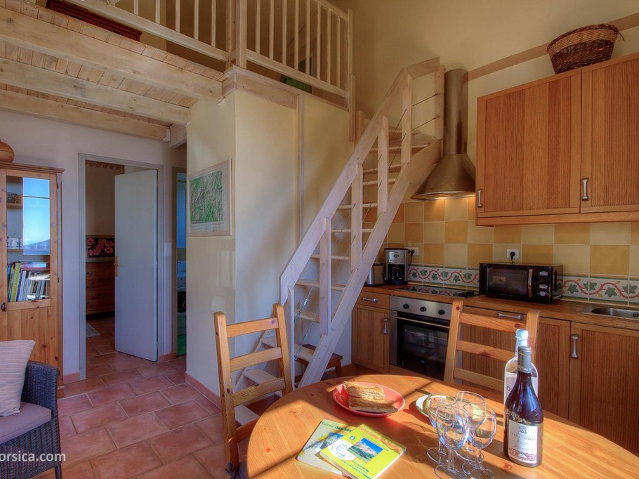 Accès espace mansardé