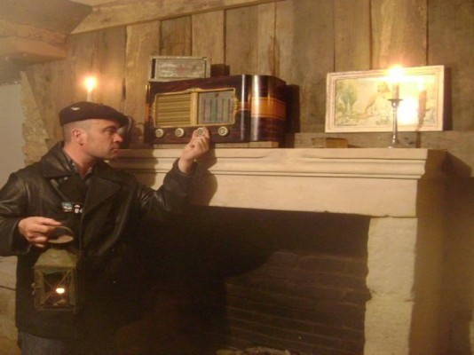 Reconstitution sur place dans un bâtiment annexe reconstituer comme dans les années 40