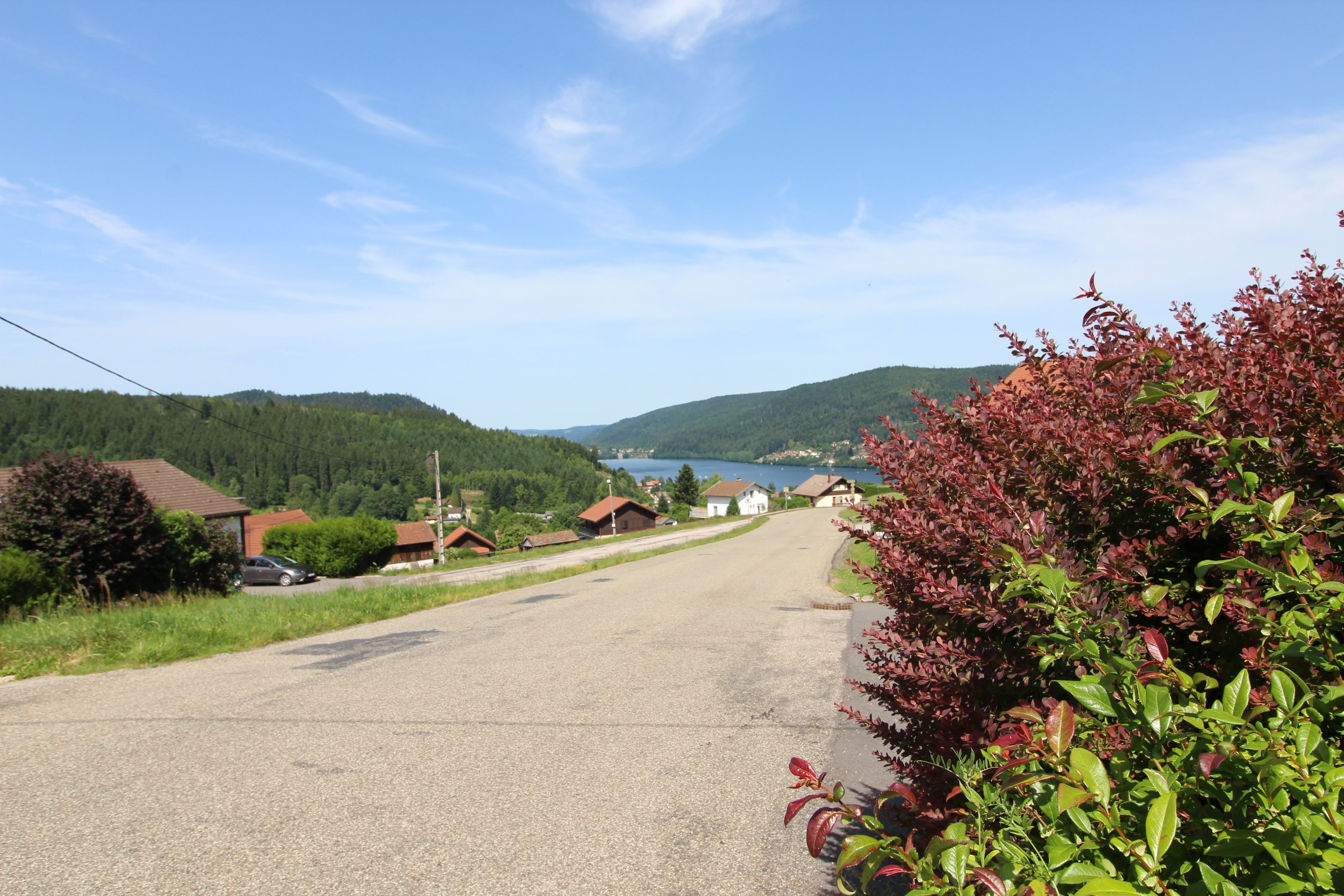Gîte Le Saut du Cerf à Gérardmer, vue lac, proche pistes de ski, terrasse