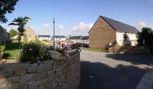 Entrée du village de gîtes