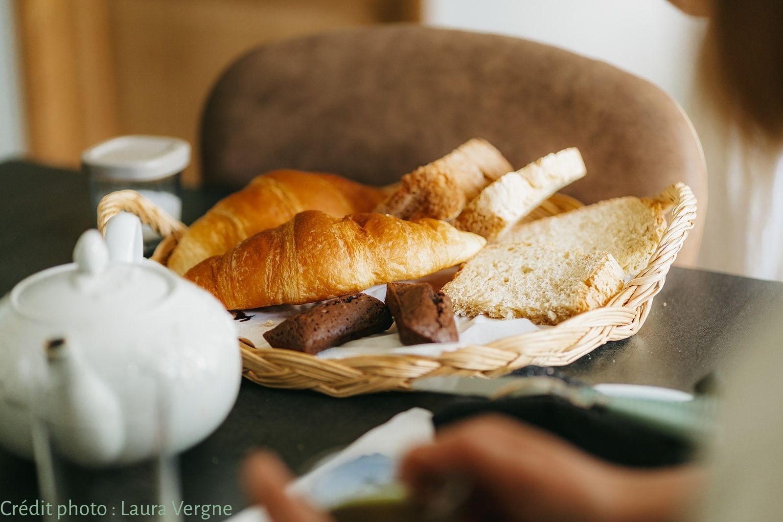 Petit déjeuner à base de produits locaux