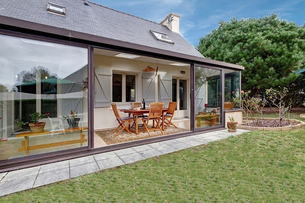 Une grande véranda de 20m2, exposée sud