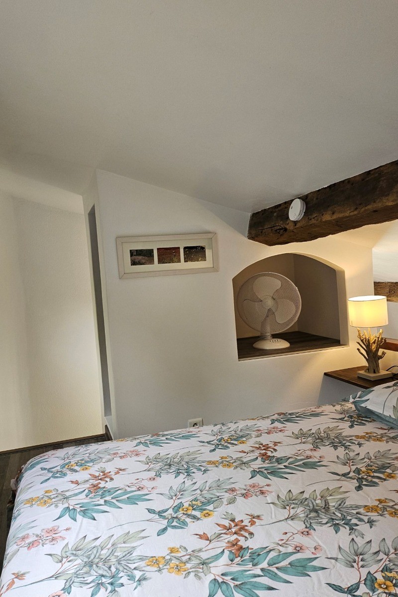 Chambre en mezzanine, Gîte le Mazet, Domaine la Melette