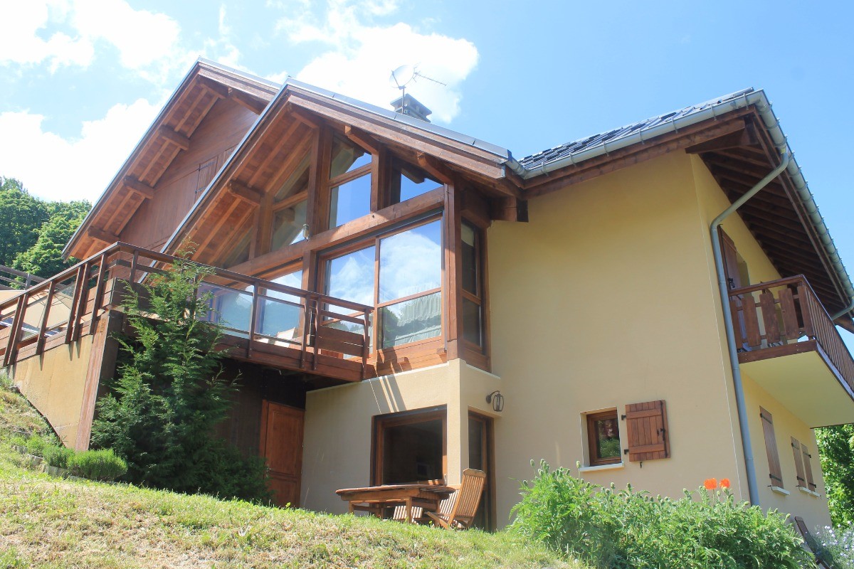 Chalet in summer