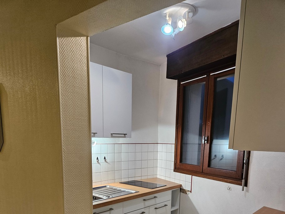 view of the kitchen
