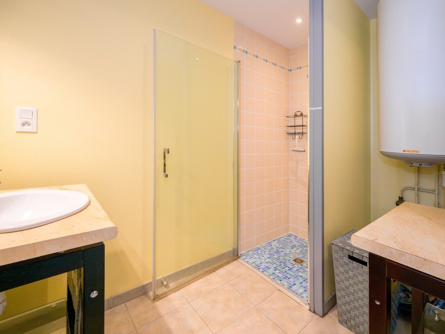 salle de bain - douche à l'italienne