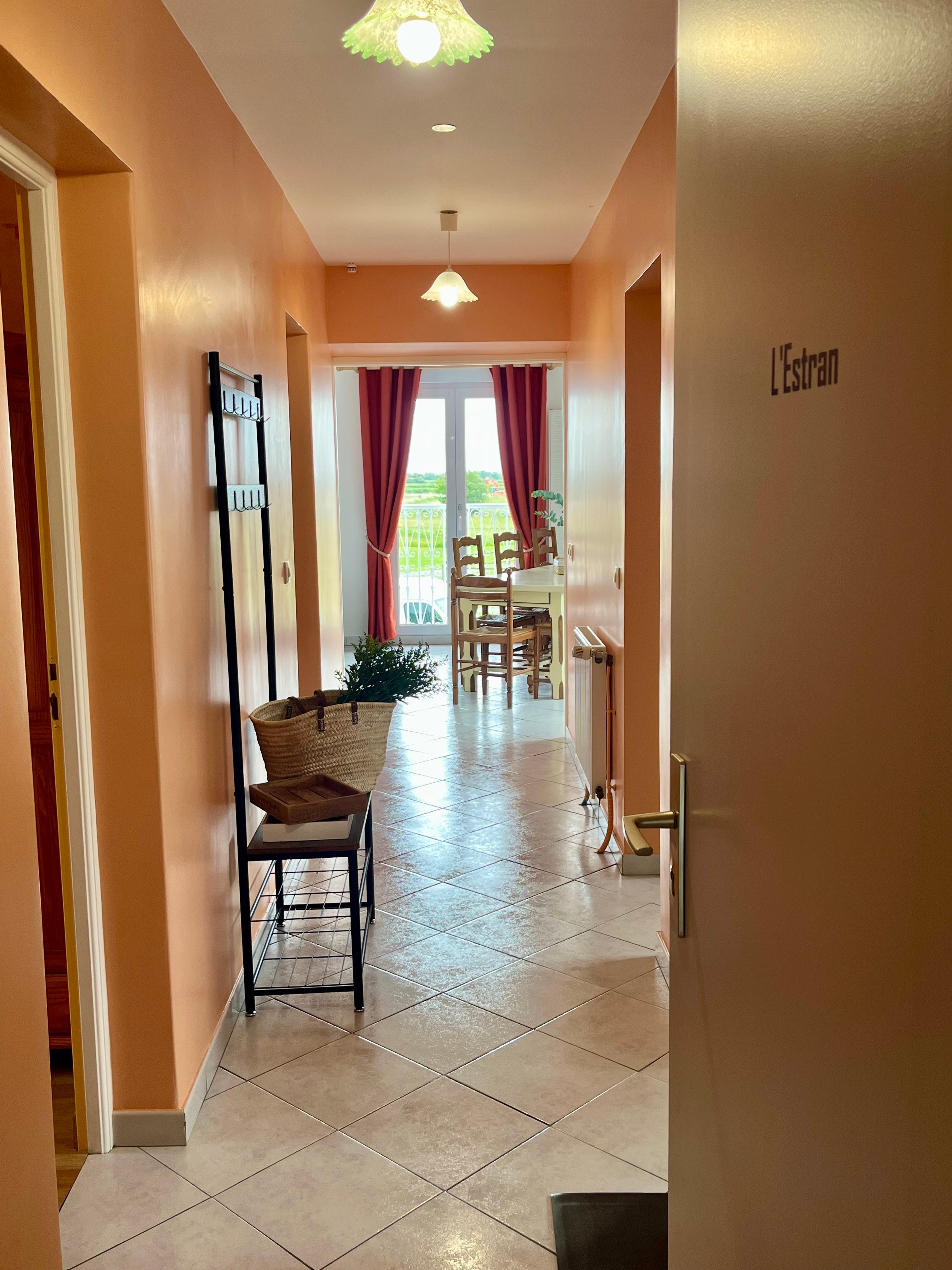 L'entrée du gîte de l''Estran