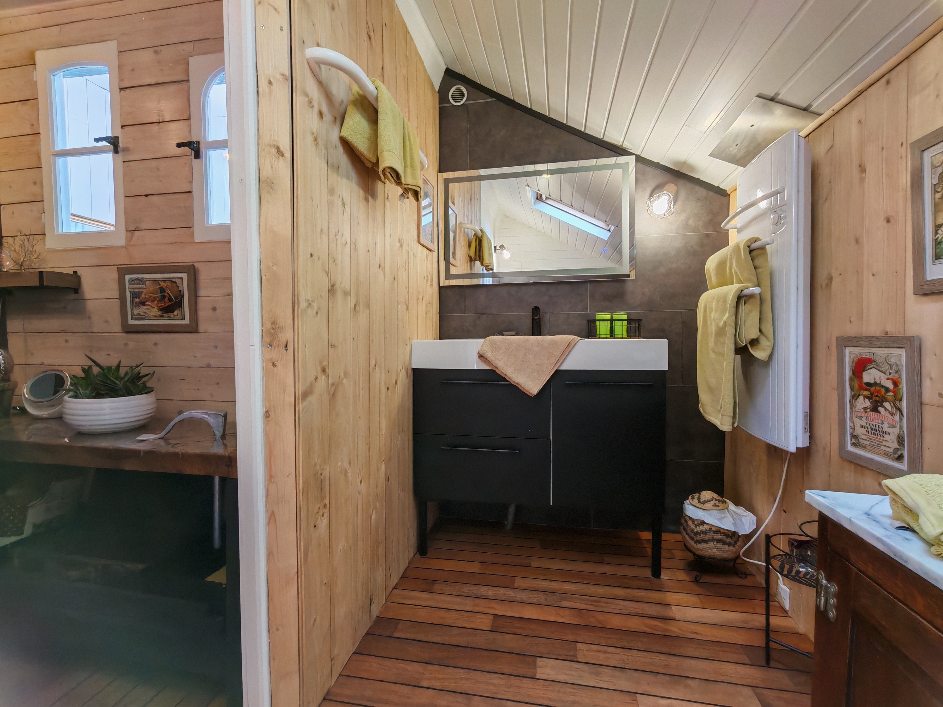 Salle d'eau Lotus Bleu - l'Atelier
