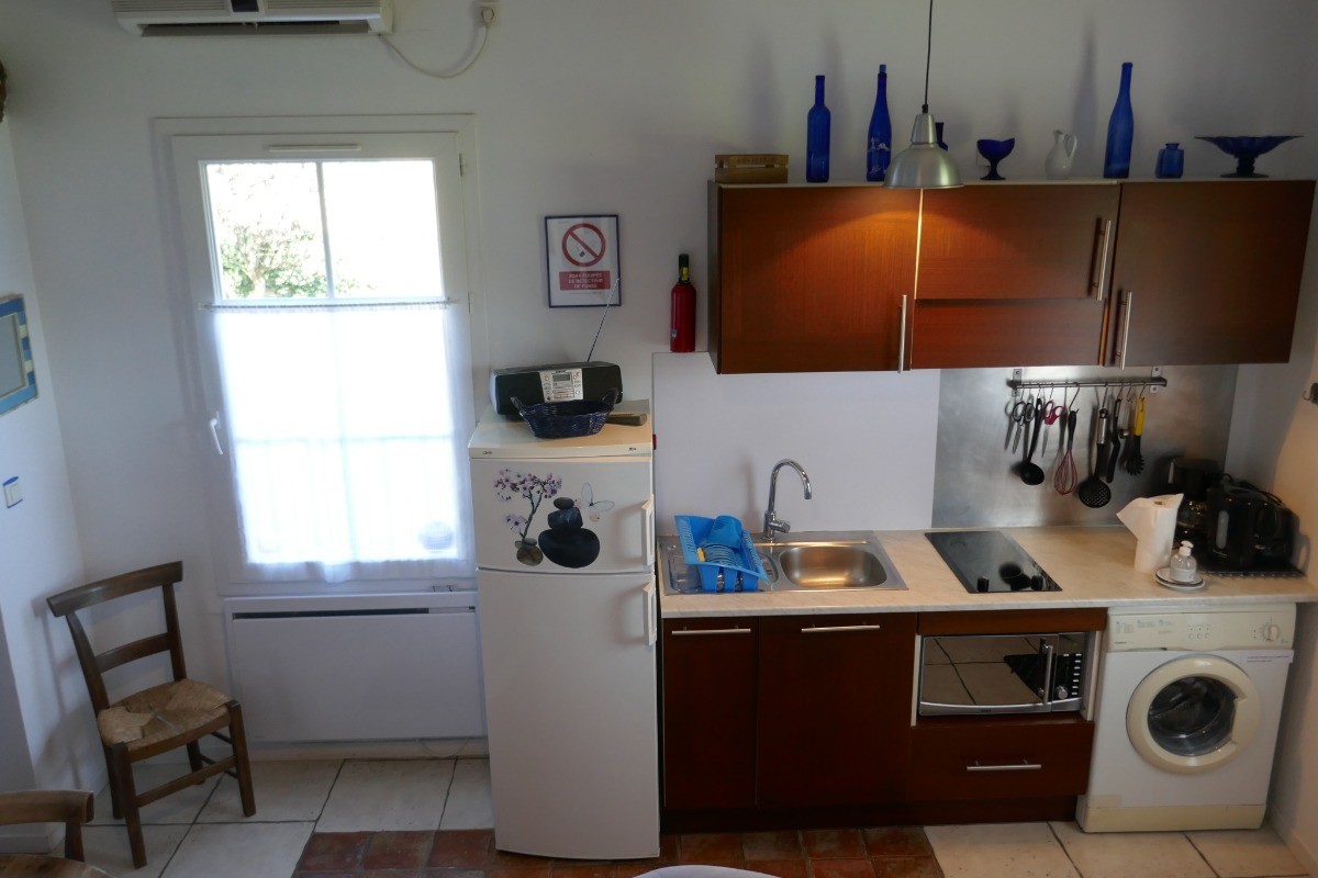 La cuisine ouverte sur séjour
