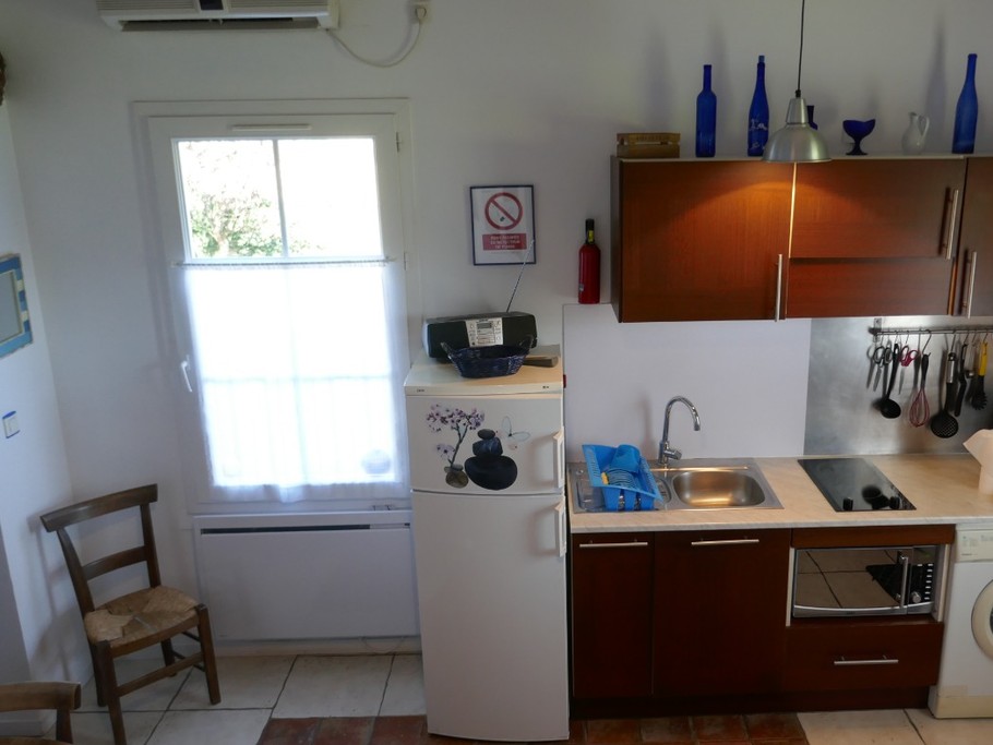 La cuisine ouverte sur séjour