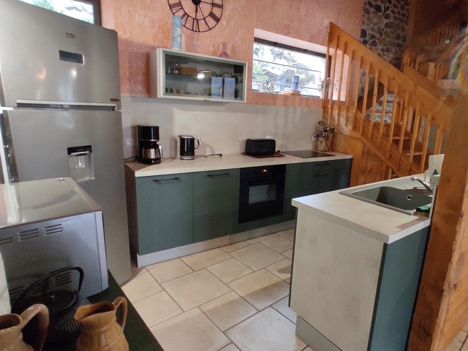 Gîte les pieds dans l'eau - Cuisine équipée