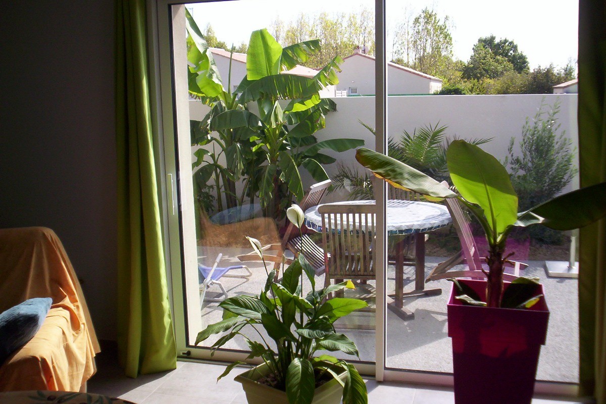 TERRASSE VUE DE L INTERIEUR