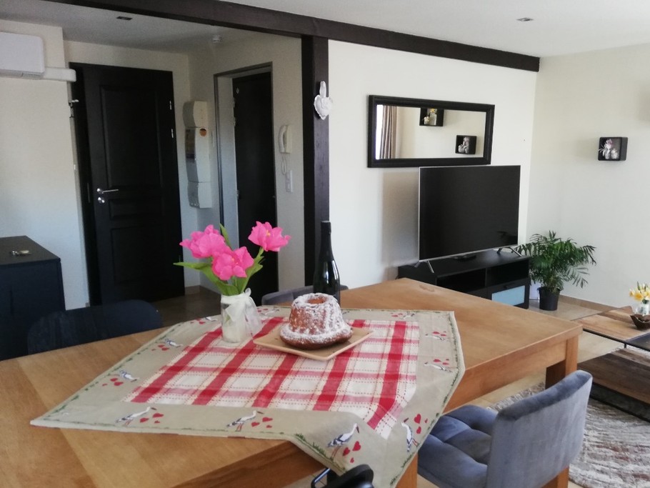 Espace ouvert cuisine salon