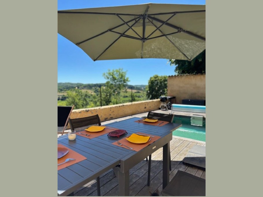 Terrasse + Piscine privée