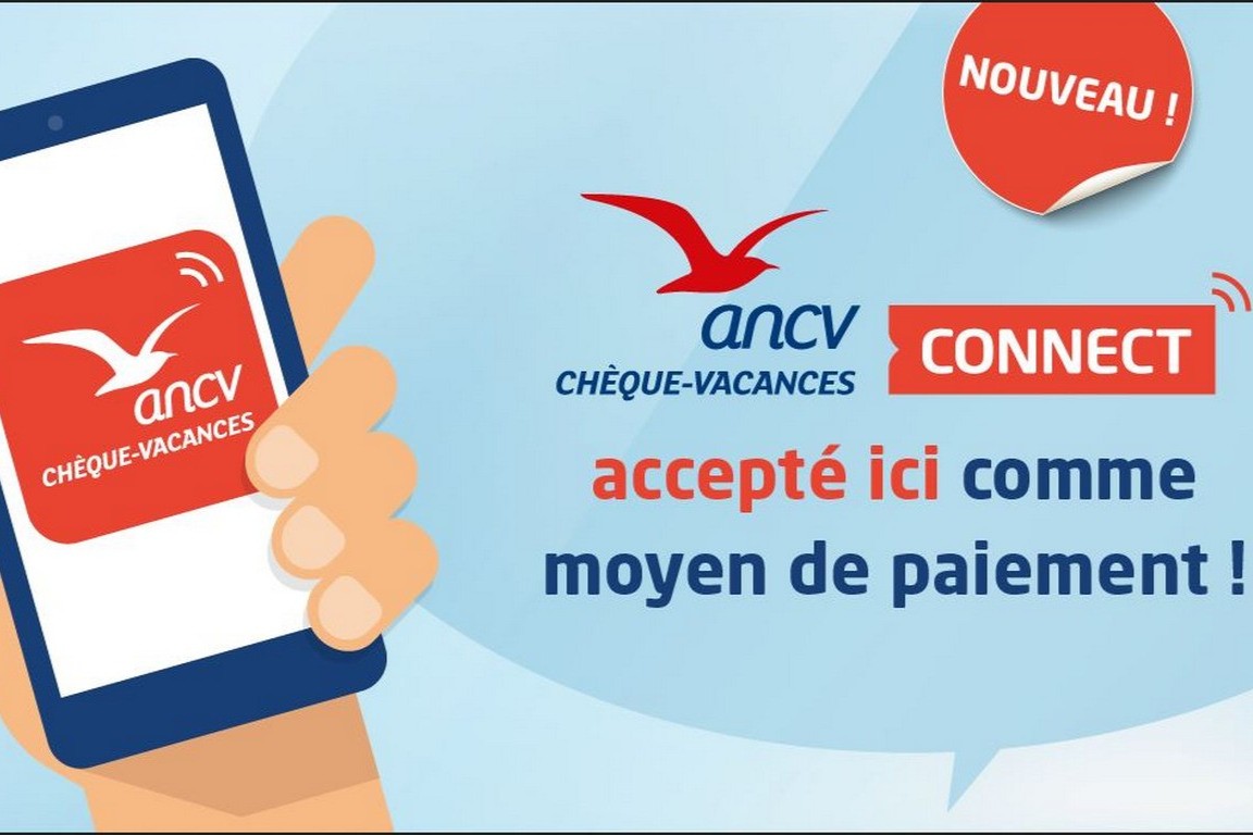 Accepte les chèques vacances connect