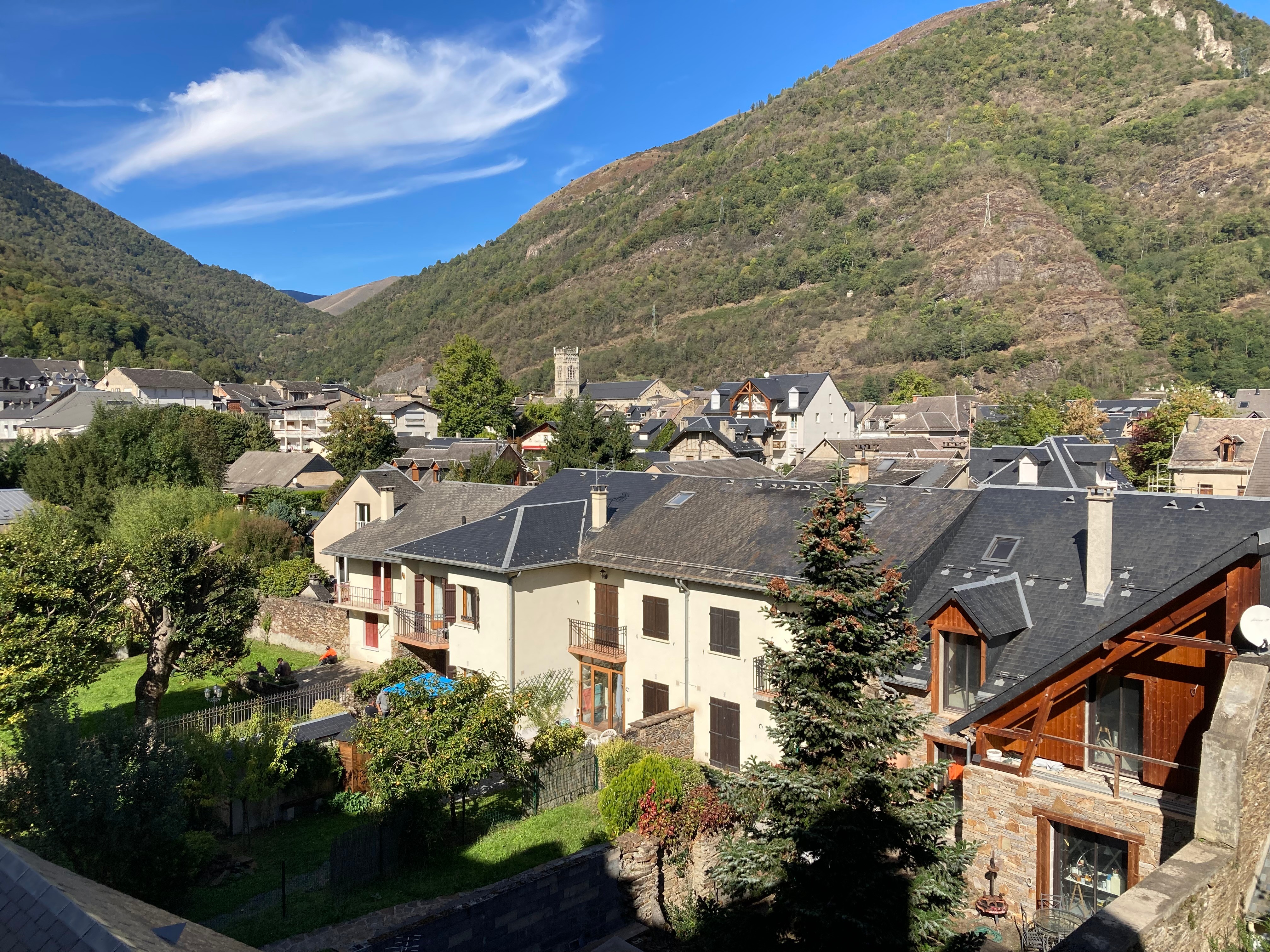 Vue sur la montagne