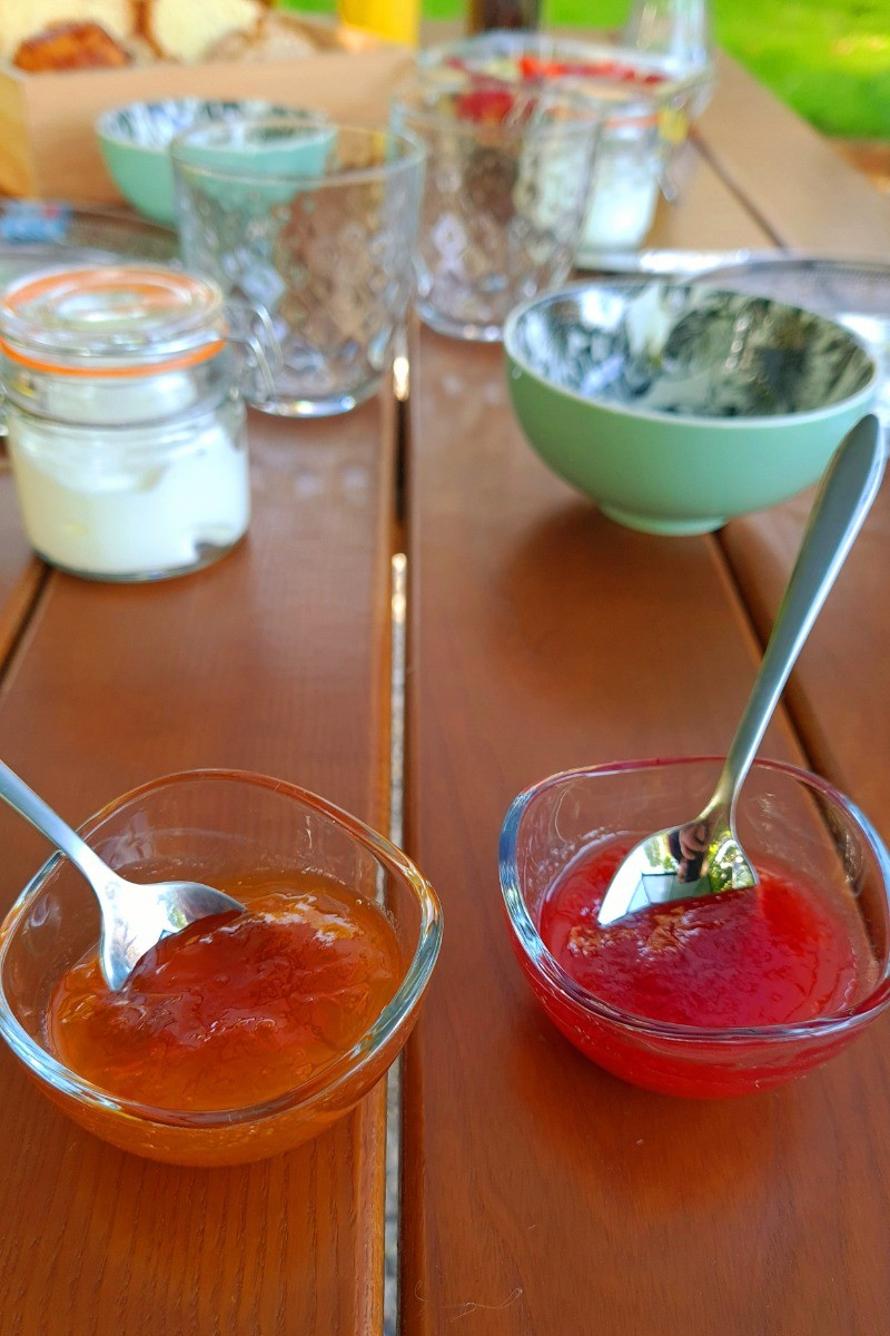 Confitures au menu du petit déjeuner