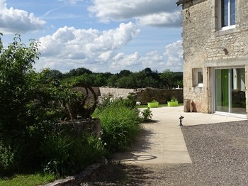 accès terrasse