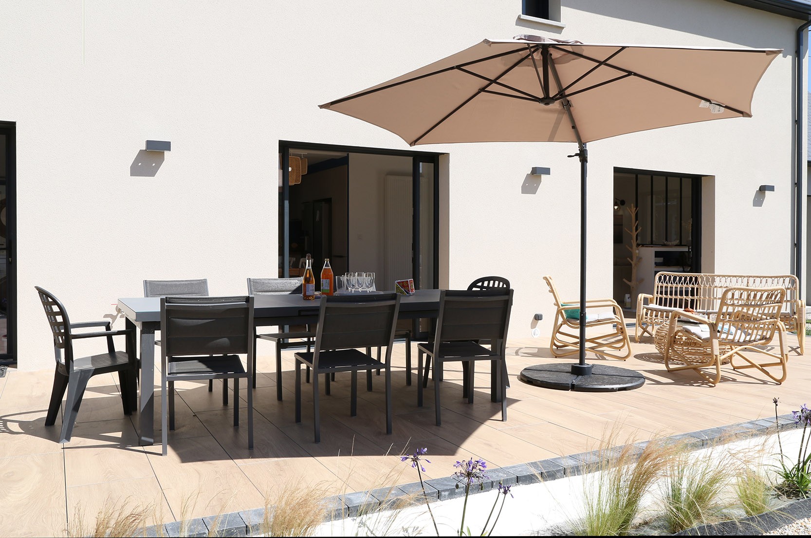 Belle terrasse exposée sud 