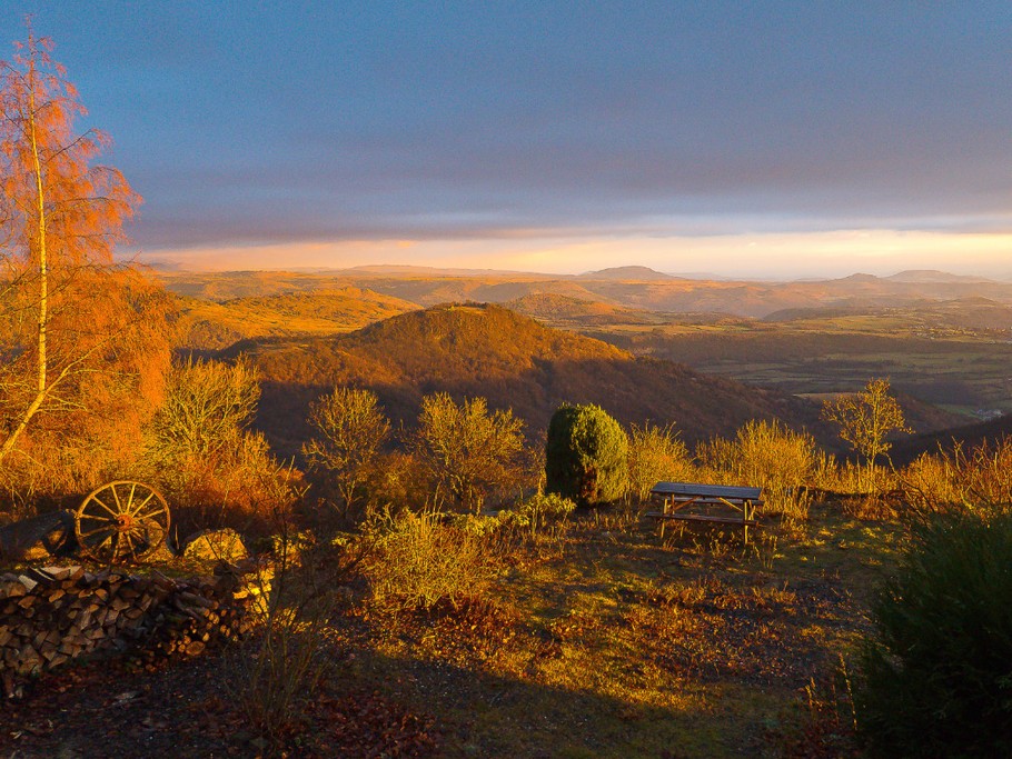 Le site à l'automne