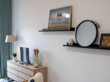 le salon du gîte Mer