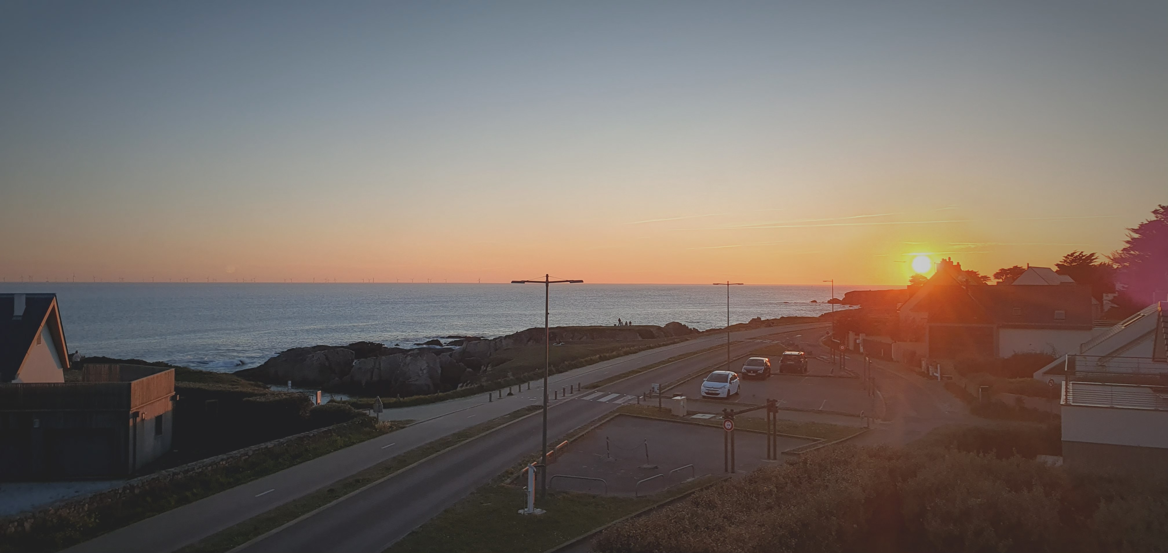 Vue sur mer Ouest