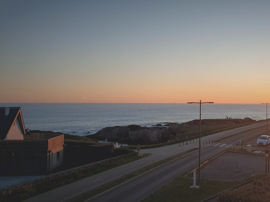Vue sur mer Ouest