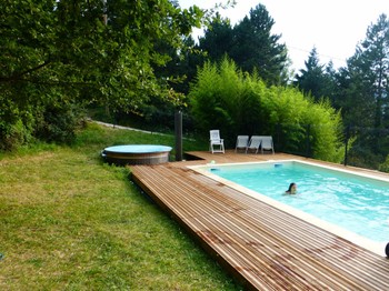 piscine chauffée 4*7m