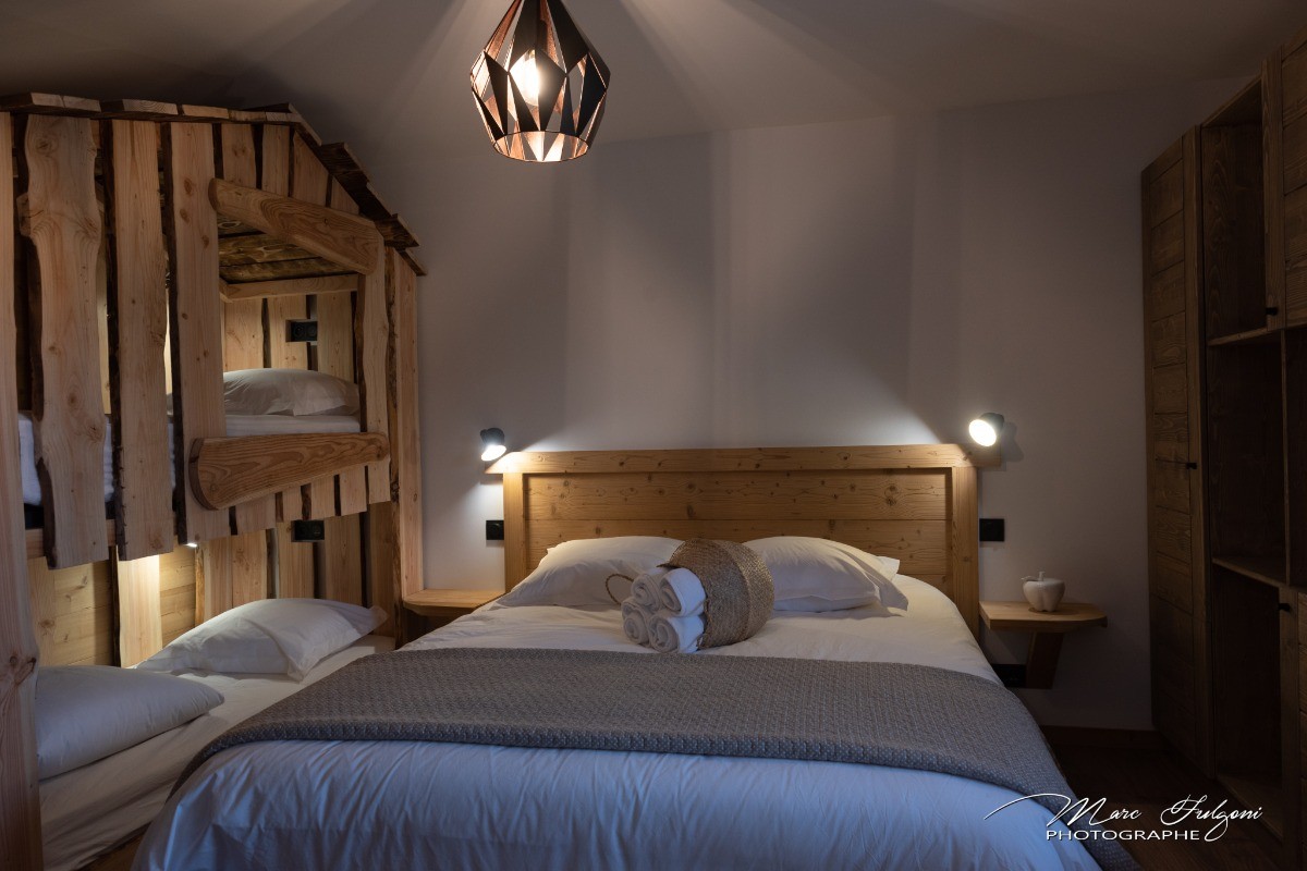 Chambre famille - Chalet le Pourquoi Pas