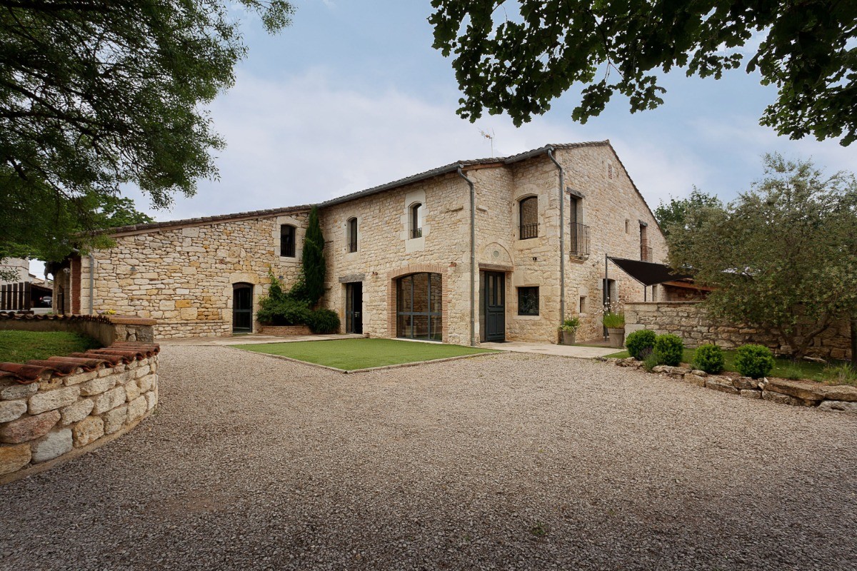 Entrée indépendante du gîte