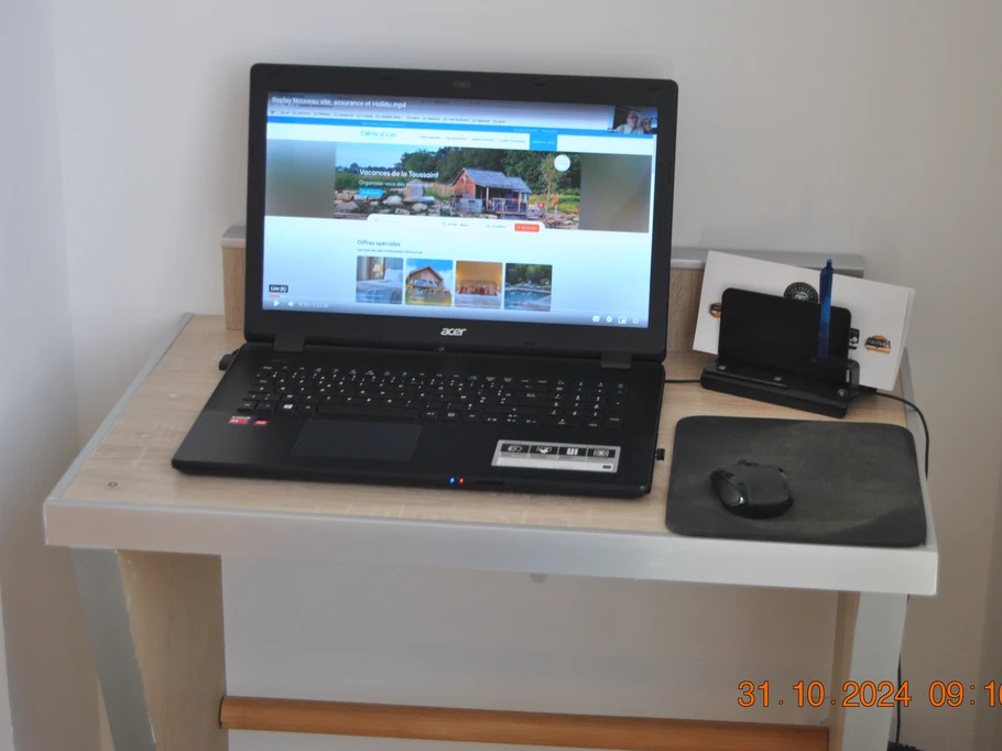 bureau pour le télétravail