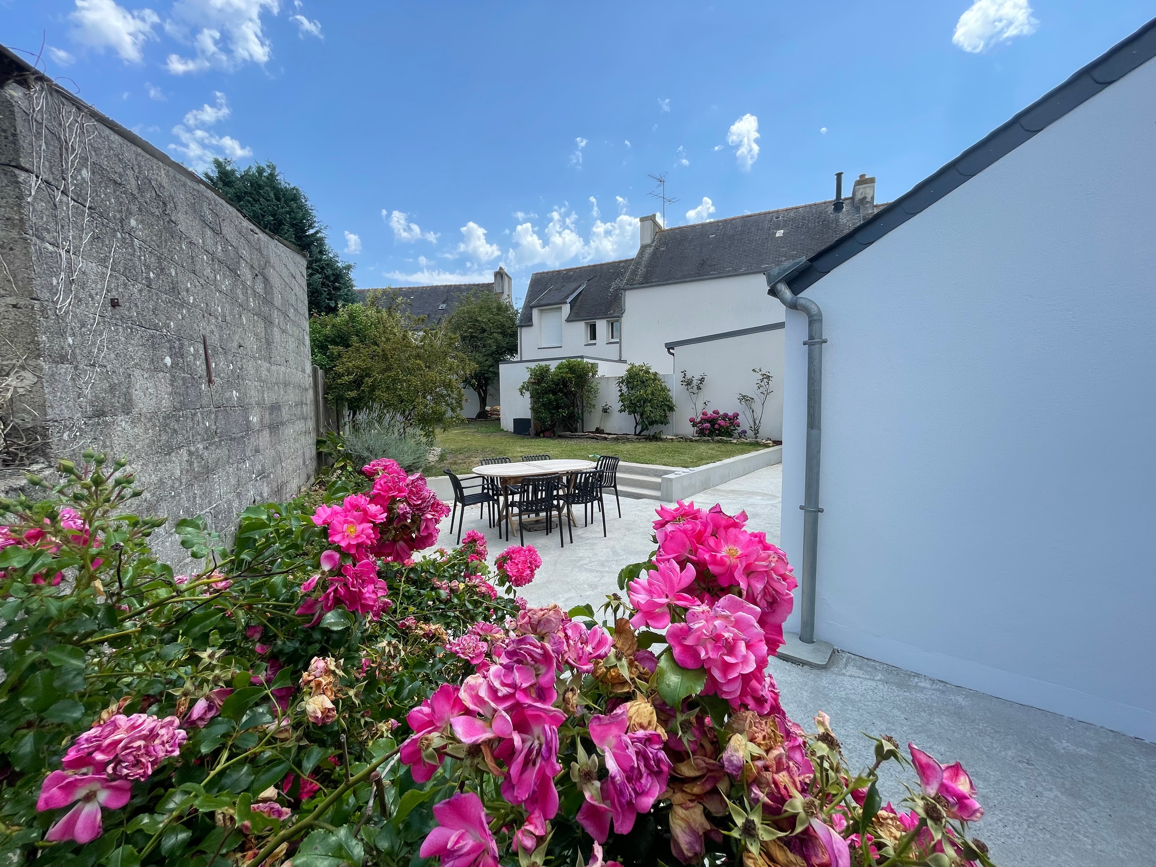 Garden and private terrace