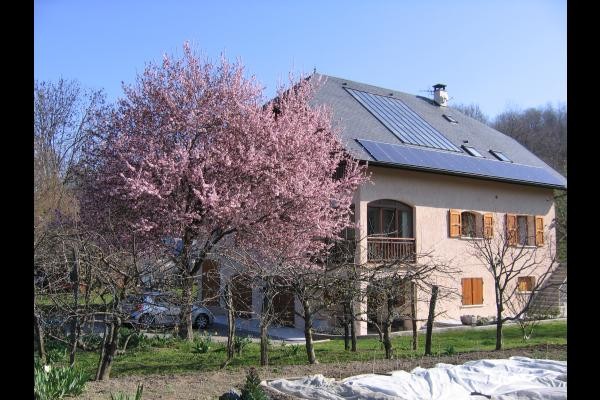 Gîte Au Nid Volé au printemps - Location de vacances - Lac du Bourget
