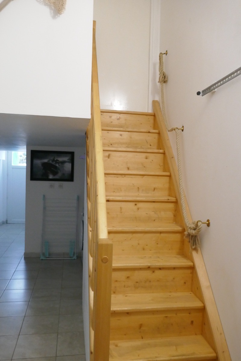 Accès chambre en mezzanine
