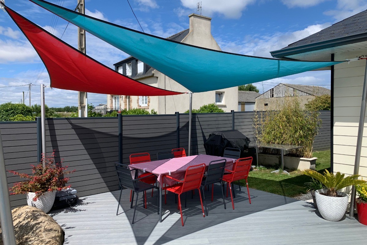 Maison de plain pied avec piscine couverte et chauffée de Mi Avril à Sept