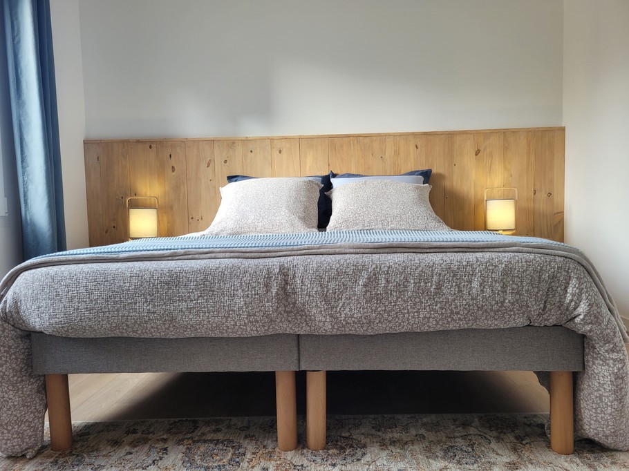 Lebreton Paimpol location, chambre indépendant lit 160