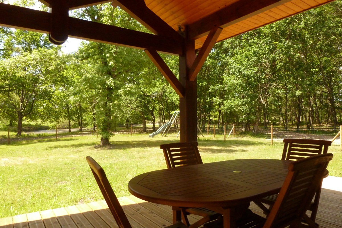 Terrasse ombragée