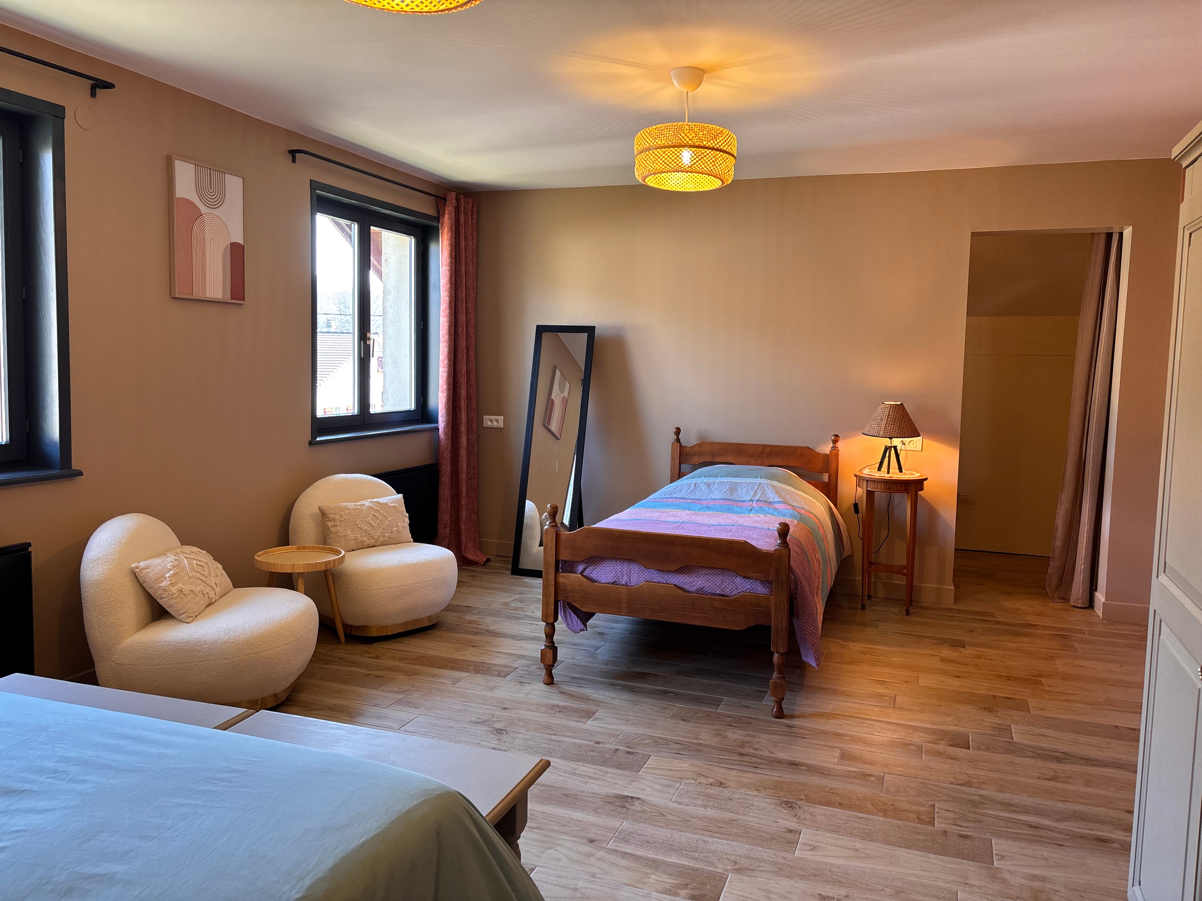 Bedroom 3 - Le Grand Gîte, La Maison des Bons Amis - Saint-Dié-Vosges