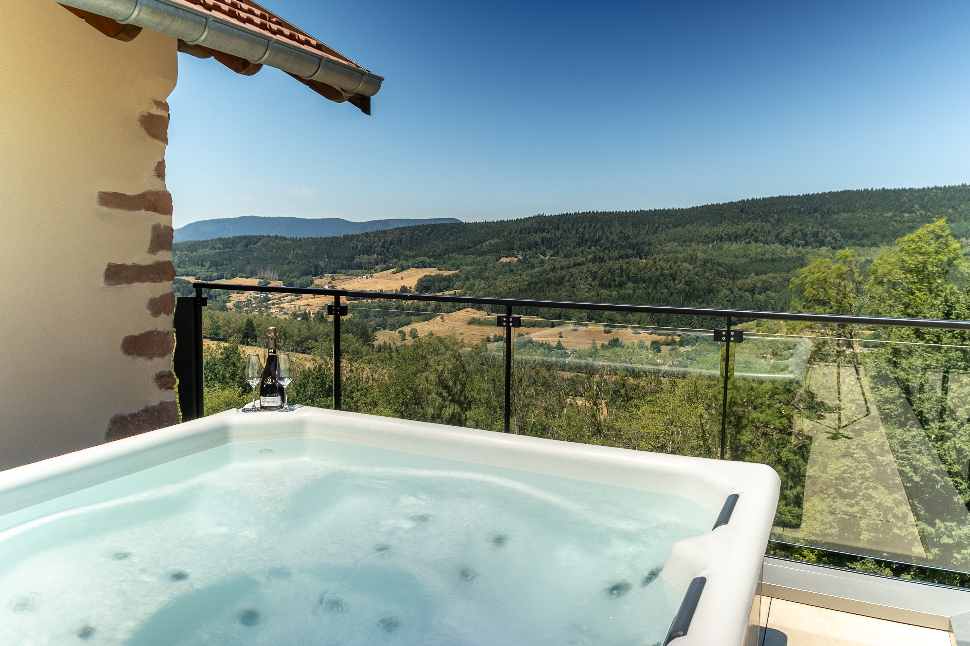 Spa with a view – La Logette