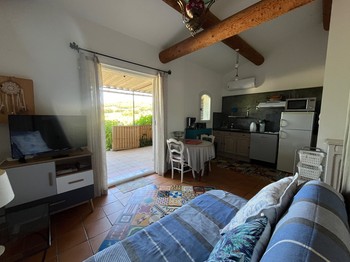 Gîte Le Levant - Coin Salon