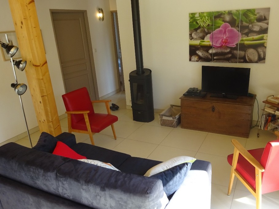 Gîte Jura - pièce à vivre